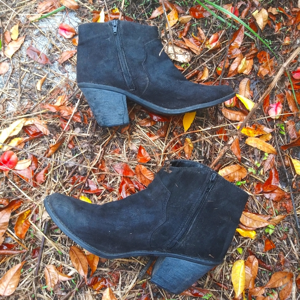 COPY - Ankle length black boots! SALE!!!